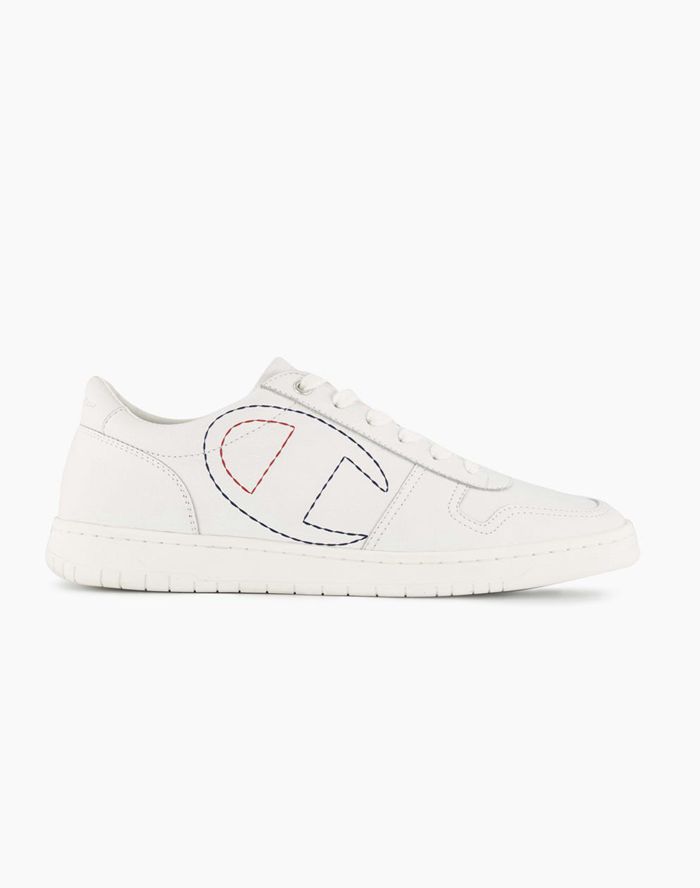 Champion 919 Low Logo Outline - Miesten Valkoinen Lenkkarit - Suomi 0957148-PQ